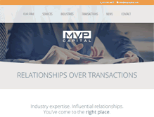 Tablet Screenshot of mvpcapital.com